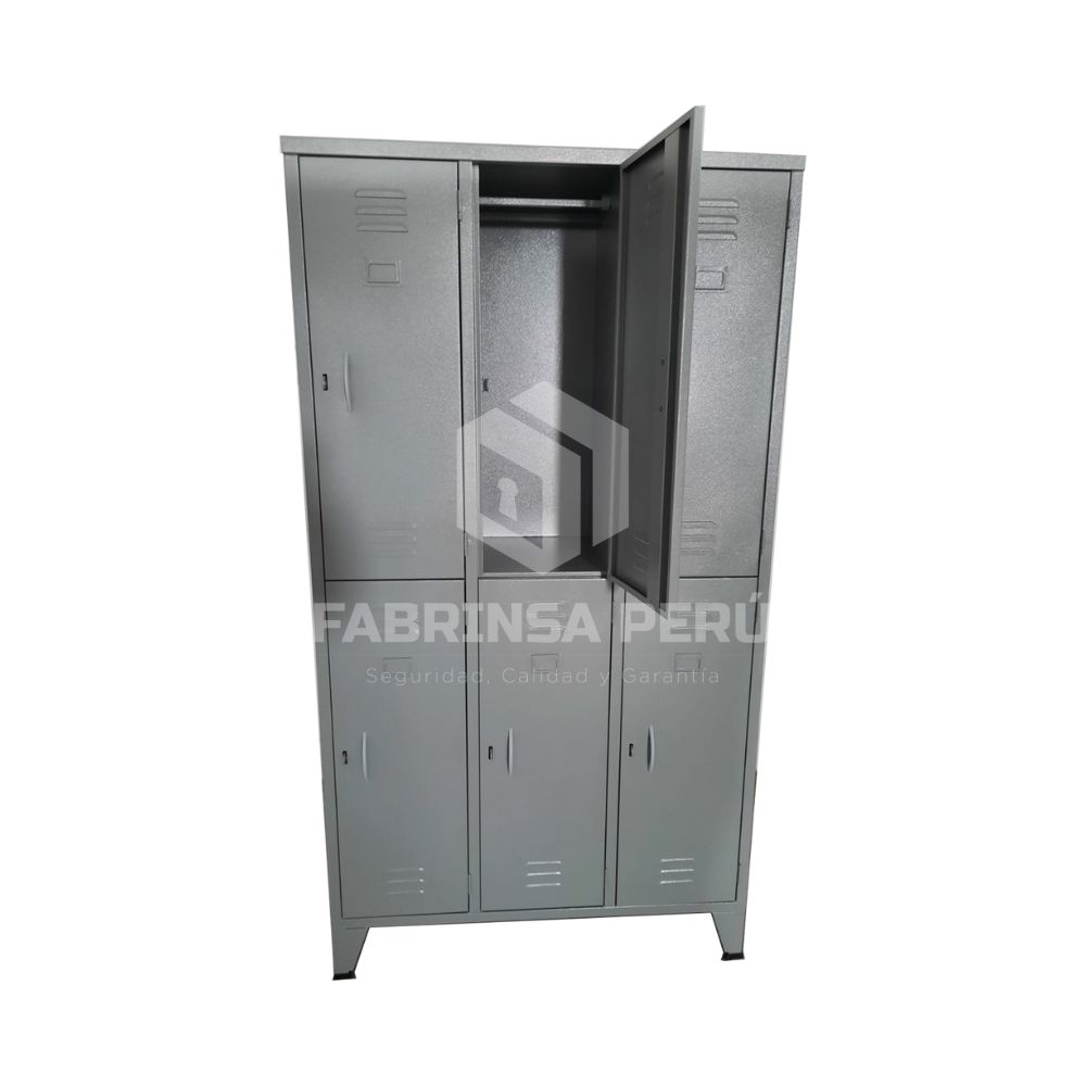 Lockers de tres columnas